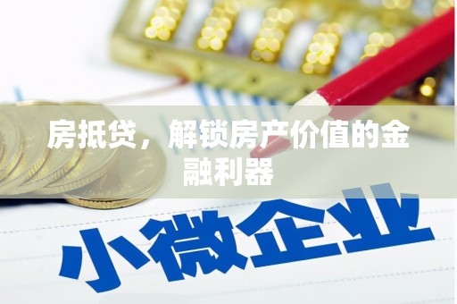 元阳房抵贷，解锁房产价值的金融利器